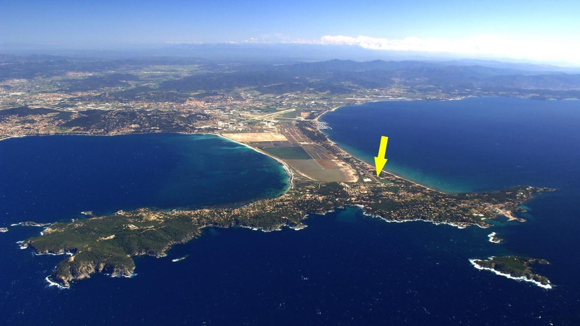 Camping La Bergerie Plage Hyères Exteriör bild
