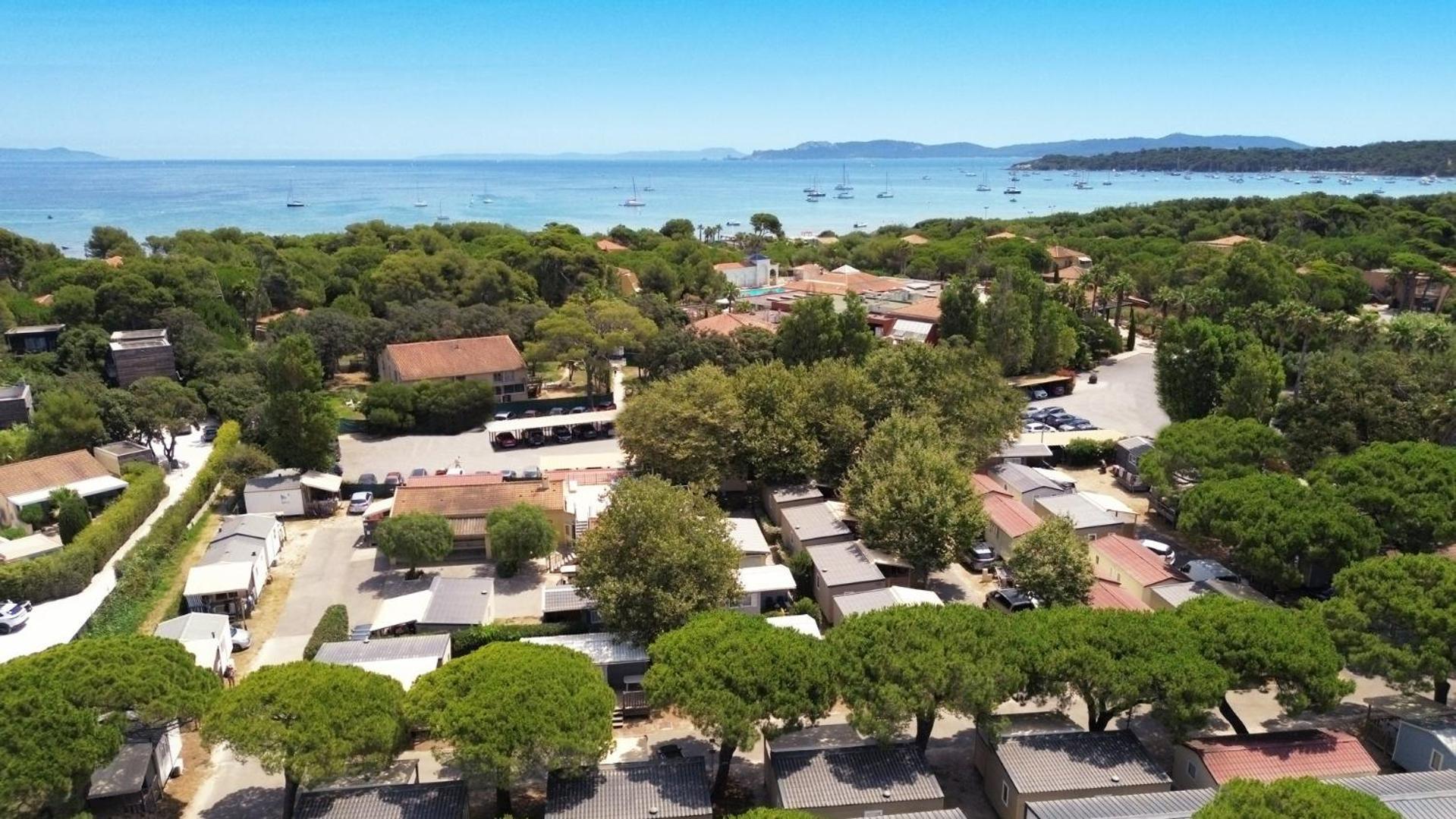 Camping La Bergerie Plage Hyères Exteriör bild