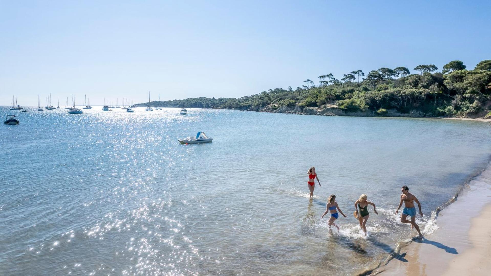 Camping La Bergerie Plage Hyères Exteriör bild