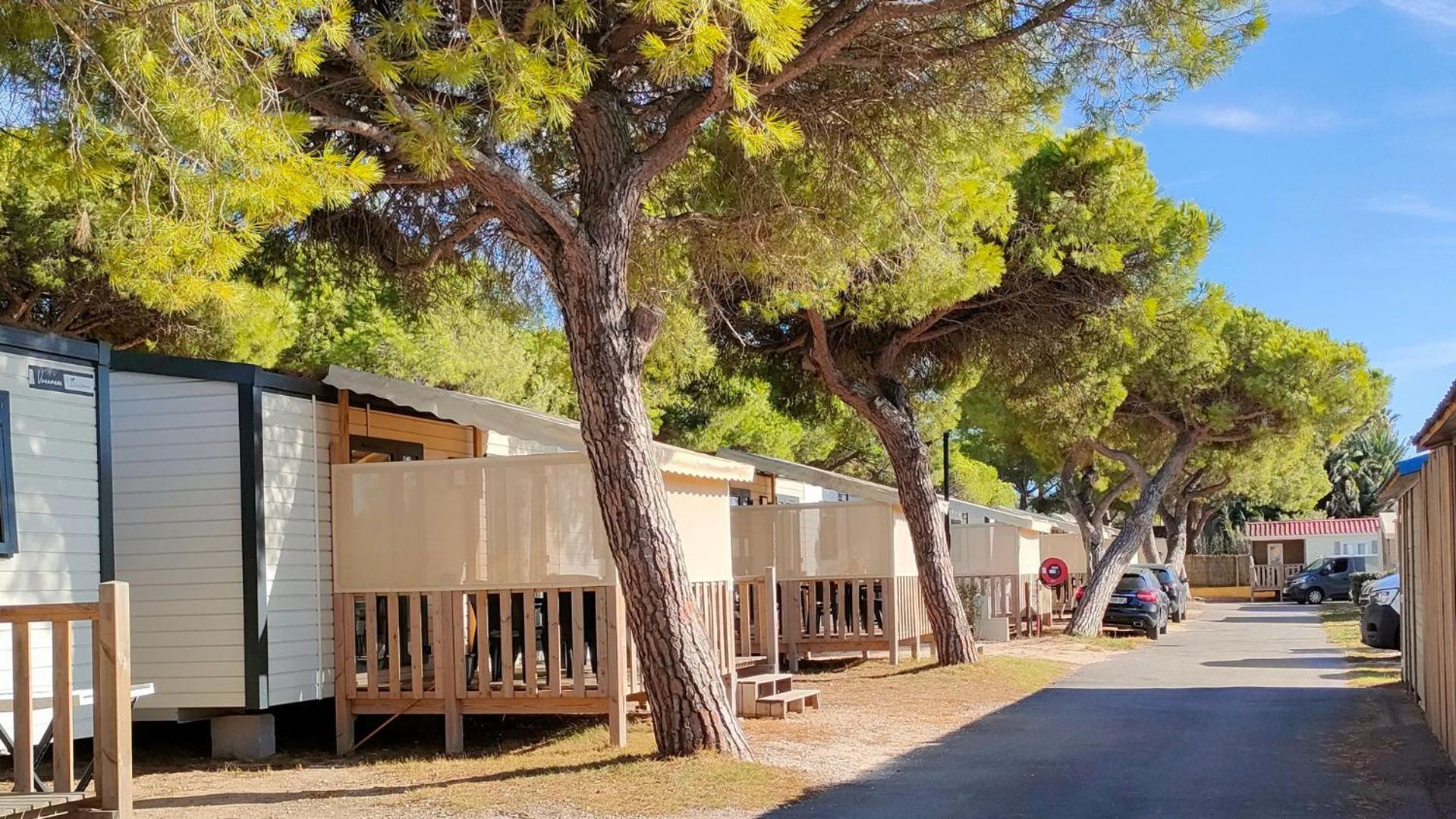 Camping La Bergerie Plage Hyères Exteriör bild