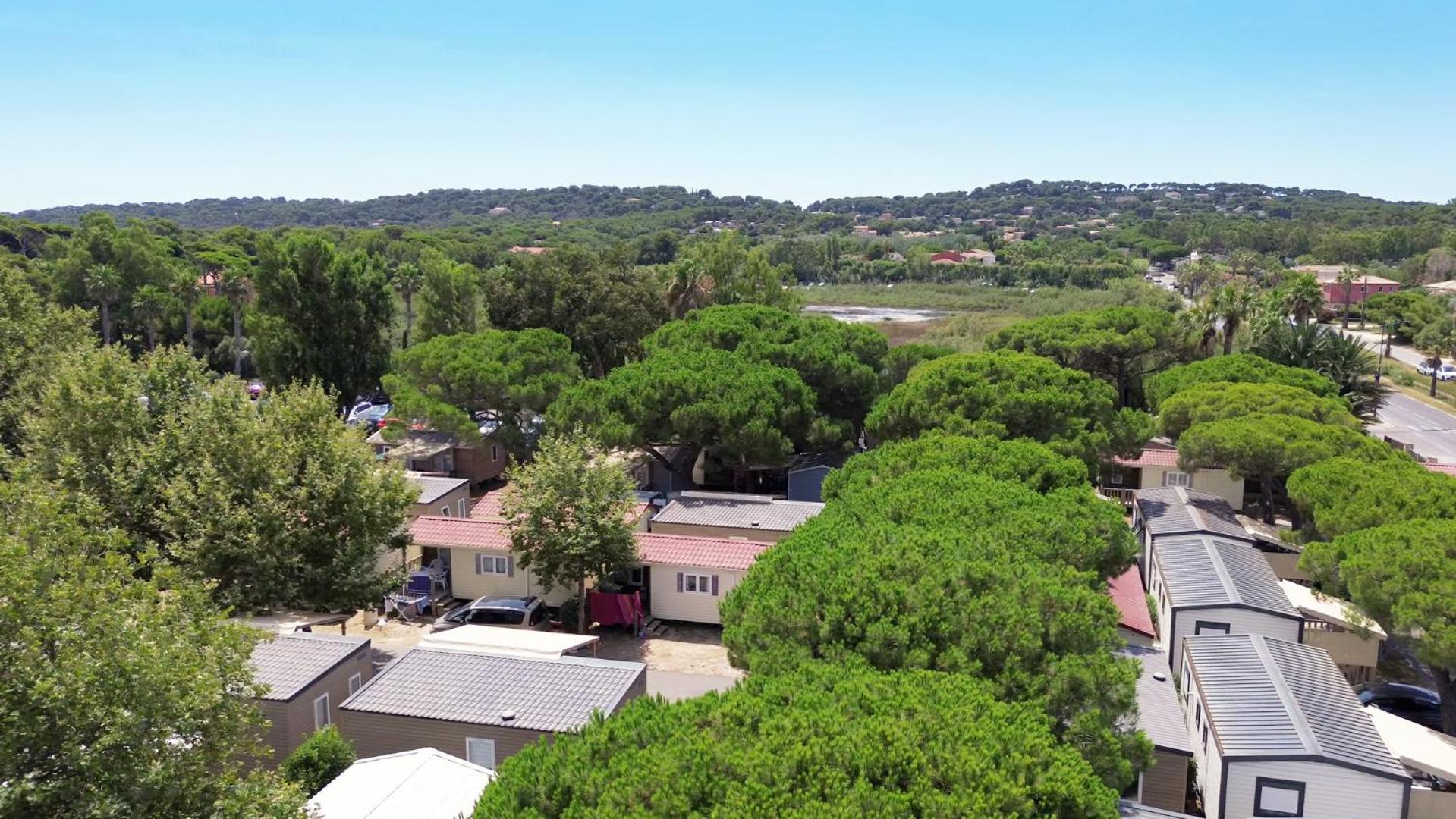 Camping La Bergerie Plage Hyères Exteriör bild