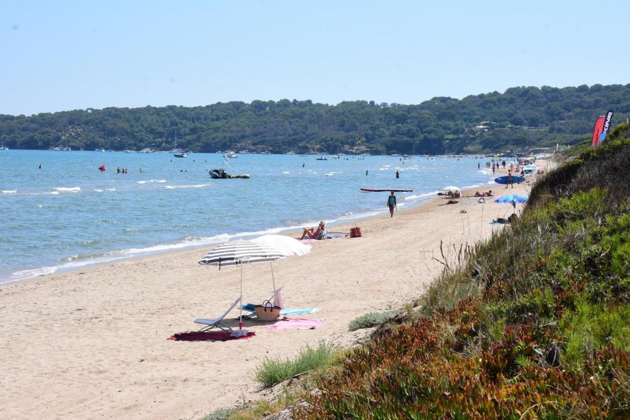 Camping La Bergerie Plage Hyères Exteriör bild